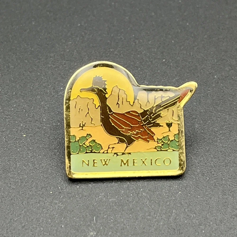 New‎ Mexico Roadrunner Desert United States Of America Lapel Hat Pin